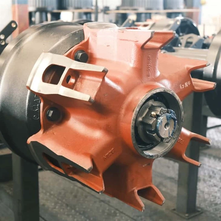 German Spoke Axle 16T German Spoke Axle 16T